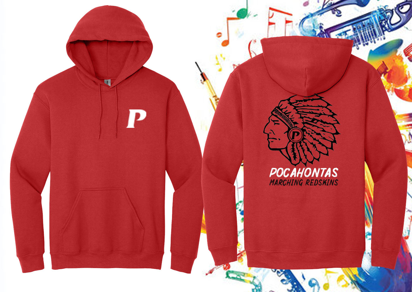 POCAHONTAS BAND OFFICIAL HOODIE
