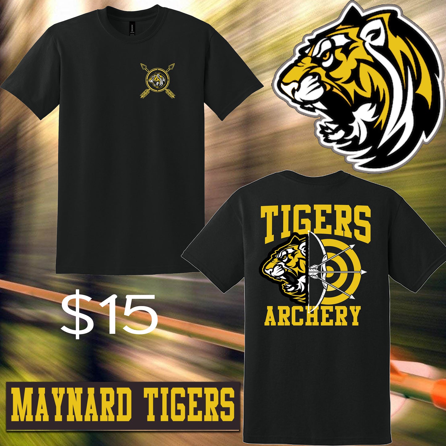 MAYNARD ARCHERY TEAM FAN FAV TEE
