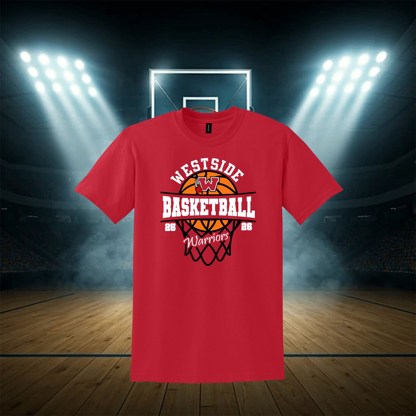 OFFICIAL BASKETBALL FAN TEE